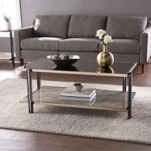 Thornsett Cocktail Table w/ Mirrored Top