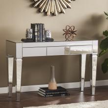 Darien  Contemporary Mirrored  Console Table