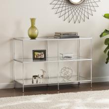 Knox Glam Mirrored  Console Table - Chrome