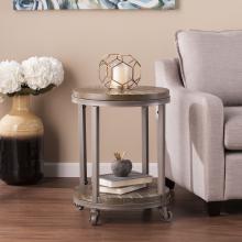 Konya Urban Industrial Round End Table