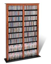 Cherry & Black Double Width Barrister Tower