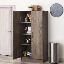 Elite 32 inch Storage Cabinet, Drifted Gray