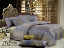 Percale Jacquard King Bedding 6PCs Egyptian Cotton Duvet Cover Set, Ibiza by Dolce Mela, DM449K