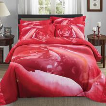 Floral Queen Duvet Cover Set Fitted Sheet Bedding | Dolce Mela DM510Q