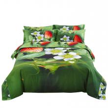 Duvet Cover Set Nature Queen Fitted Bedding Dolce Mela DM512Q