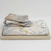 DM800K | King Size Duvet Cover Set Jacquard Top & 100% Cotton Inside