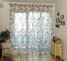 Sheer Curtains Window Treatments - Dolce Mela DMC471