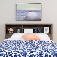 Salt Spring Drifted Gray Double/Queen Headboard