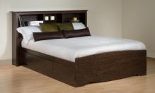 Espresso Full Mate's Platform Storage Bed with 6 Drawers