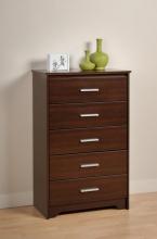 Espresso Coal Harbor 5 Drawer Chest