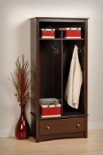Espresso Entryway Organizer