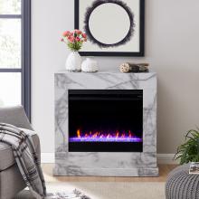 Dendale Faux Marble Fireplace
