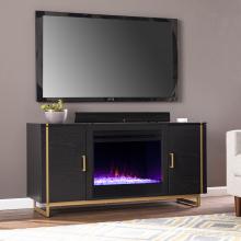 Biddenham Color Changing Fireplace Console w/ Media Storage