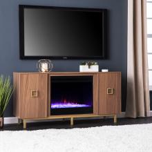 Yorkville Color Changing Fireplace w/ Media Storage