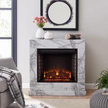 Dendale Faux Marble Fireplace