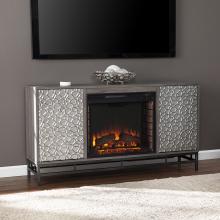 Hollesborne Electric Fireplace w/ Media Storage