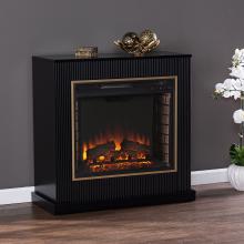 Crittenly Contemporary Electric Fireplace w/ Touch Screen Control Panel
