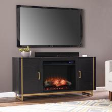 Biddenham Electric Fireplace Console w/ Media Storage