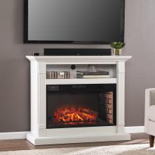 Willarton Widescreen Electric Fireplace w/ Media Storage