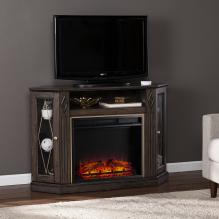 Austindale Base Electric Fireplace w/ Media Storage