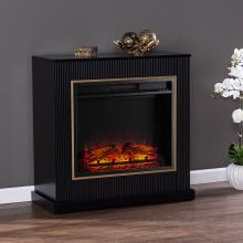 Crittenly Contemporary Base Electric Fireplace