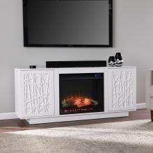 Delgrave Touch Screen Electric Media Fireplace w/ Storage