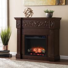 Calvert Carved Touch Screen Electric Fireplace