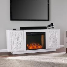 Delgrave Smart Fireplace w/ Media Storage