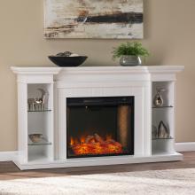 Henstinger Smart Fireplace w/ Bookcase