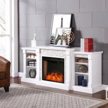 Gallatin Smart Fireplace w/ Bookcases