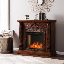 Cardona Smart Fireplace w/ Faux Marble