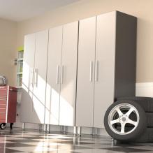 Ulti-MATE Garage PRO 3-Piece Tall Cabinet Kit