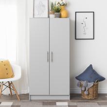 Elite 32 inch Wardrobe Cabinet, Gray