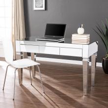 Darien Mirrored Desk - Glam - Silver