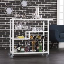 Zephs Bar Cart - White