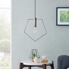 Cavazo Geometric Wire Light Fixture