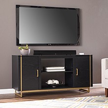 Biddenham Modern Media Console w/ Storage