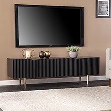 Pilston 4-Door Media Console - Black