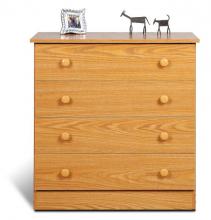 Oak Edenvale 4 Drawer Chest