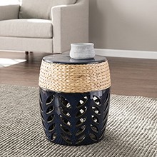 Nalissa Round Ceramic Accent Table