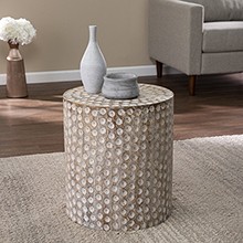 Campti Round Accent Table