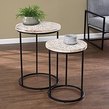 Swendland Round Accent Tables - 2pc Set