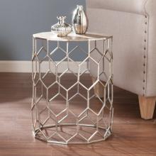 Clarissa Metal Accent Table