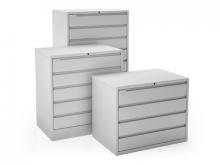 Promedia 4 Drawer Cabinet with 6 inch Adjustable Drawers