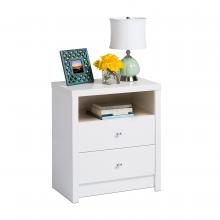 Calla Tall 2-Drawer Nightstand