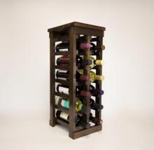 Classic Wood Wine Rack - 12 Bottle