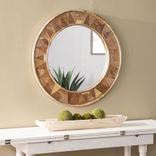 Edensor Round Decorative Mirror