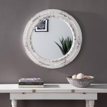 Carvely Round Decorative Mirror
