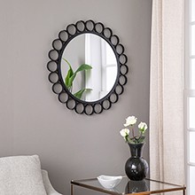 Abdella Round Decorative Mirror