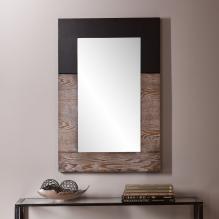 Holly & Martin Wagars Mirror - Burnt Oak/Black